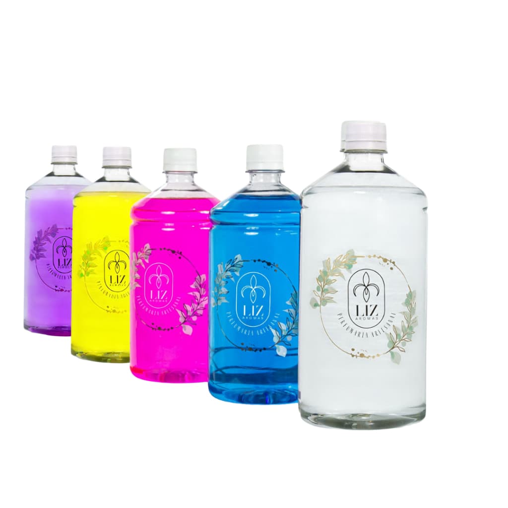 Refil  Litro de difusor aroma flor de Algodão Aromatizador de Ambiente