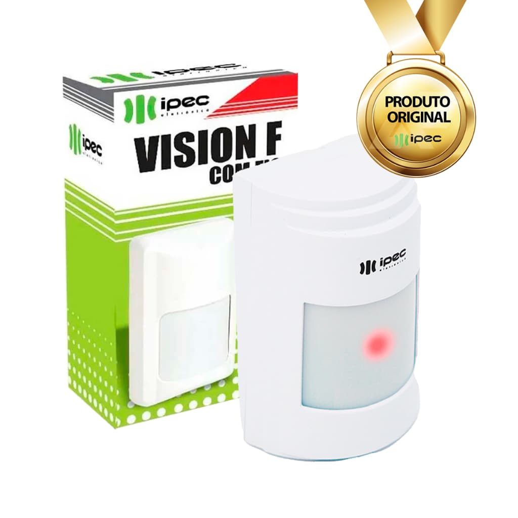 Sensor De Movimento Infravermelho Com Fio Ipec