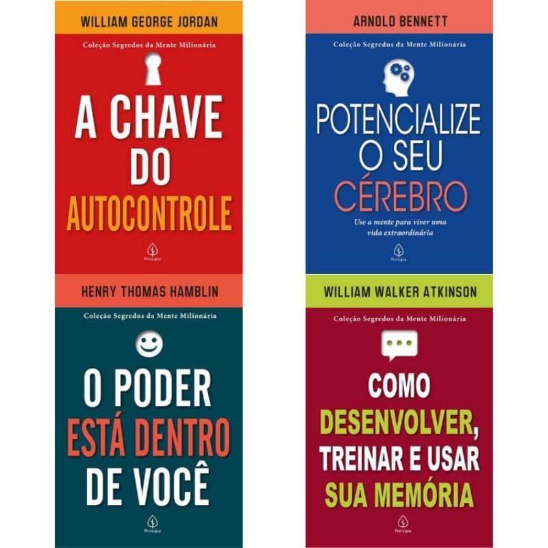 Kit Segredos da mente milionária - 4 Livros