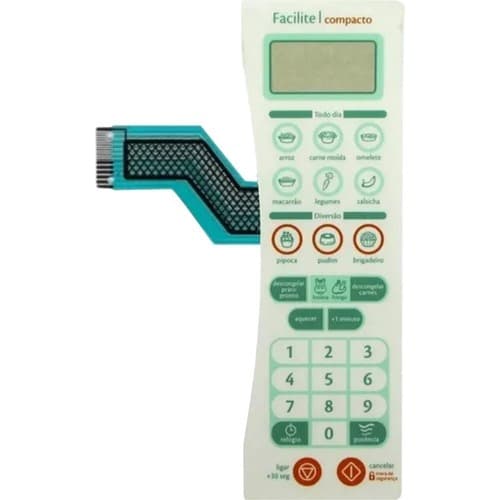 Painel De Membrana Microondas Consul Cms25 Facilite Compacto