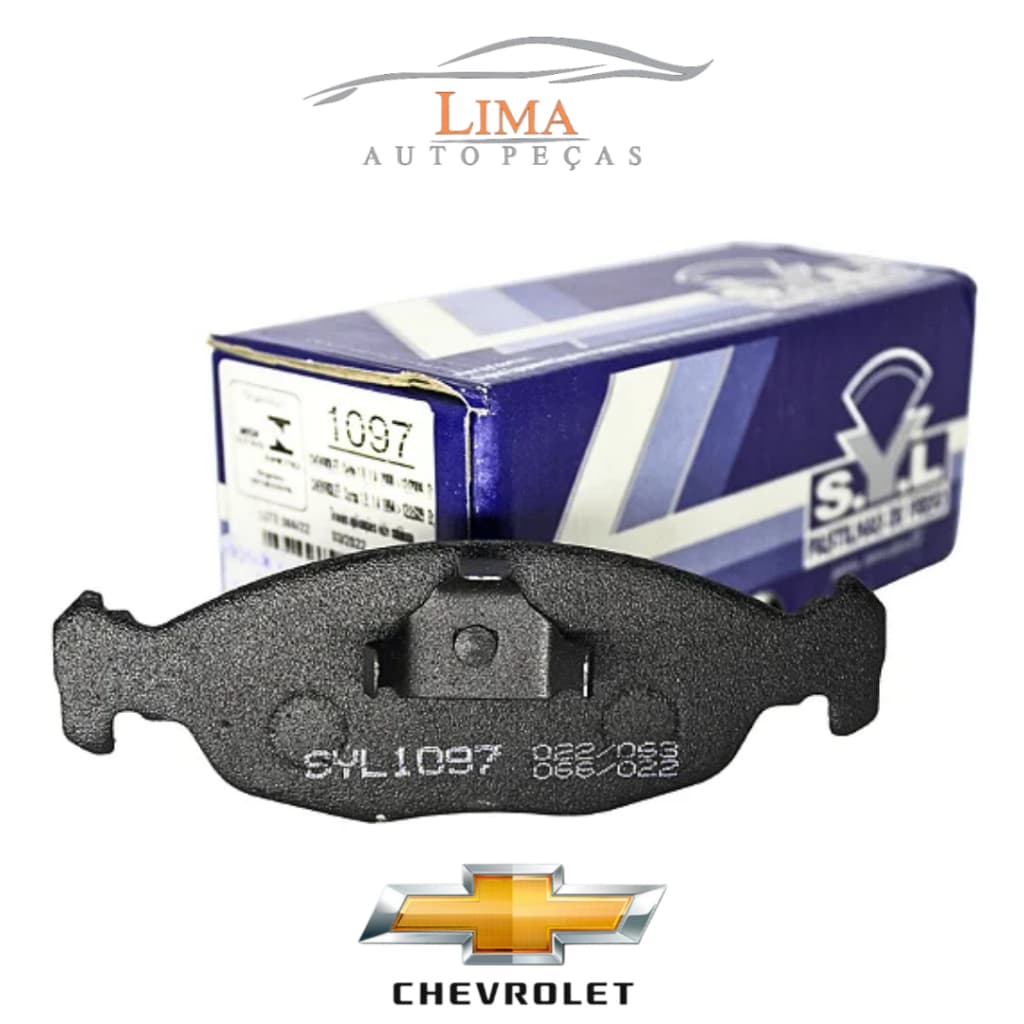 Pastilha De Freio Dianteiro Syl1097 - Agile/ Celta/ Corsa/ Prisma/ Tigra/ Lanos/ Nexia -