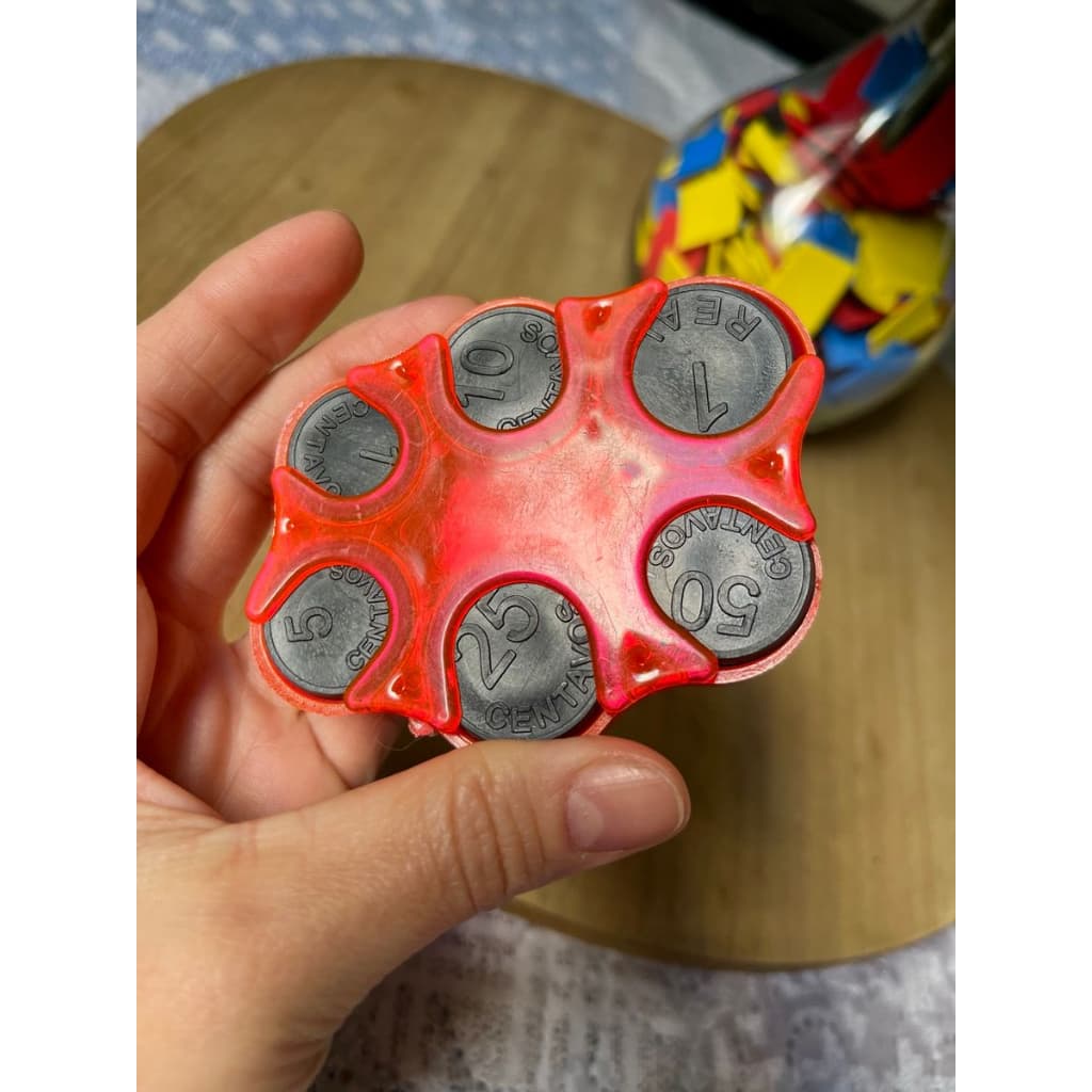 Porta-Moedas de Bolso Compacto Budeplast 08433 – Praticidade para Organizar Suas Moedas!