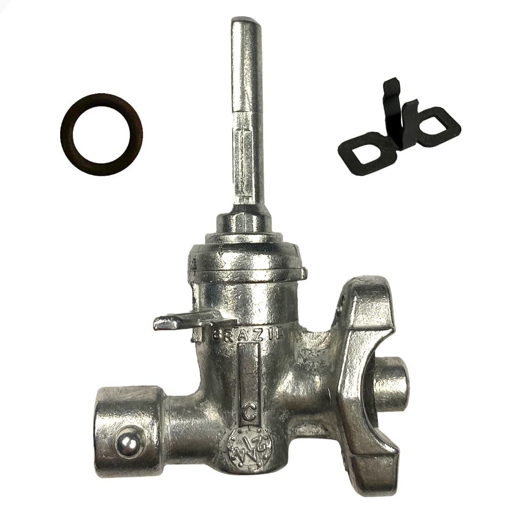 Registro Ramal Para Fogão Cooktop Fischer Original De Engate Rápido ou com Rosca