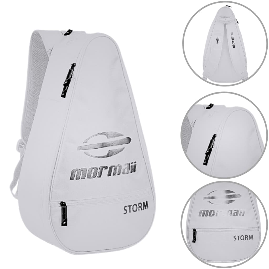 Raqueteira Mochila Beach Tennis Mormaii Storm PU Lançamento
