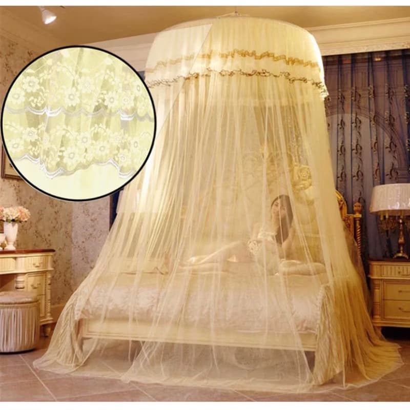 Mosquiteiro Teto indiano Casal/Box/Queen C/Elastico