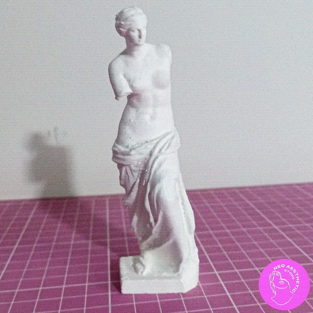 Estátua Escultura Deusa Vênus/ Afrodite Louvre - 12 cm de altura - Colecionável - Grega - Romana