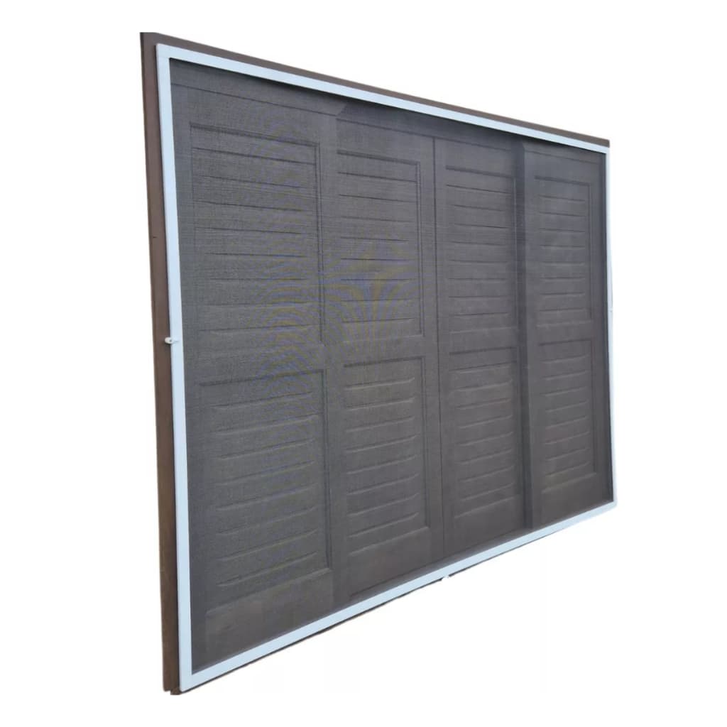 Tela mosquiteiro para janela 160 x 120 Perfil de aluminio kit completo