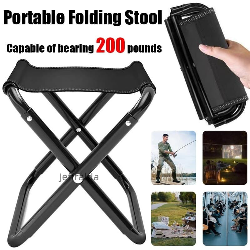 Banqueta Dobrável cadeira de pesca leve piquenique cadeira de acampamento dobrável pano de alumínio ao ar livre portátil