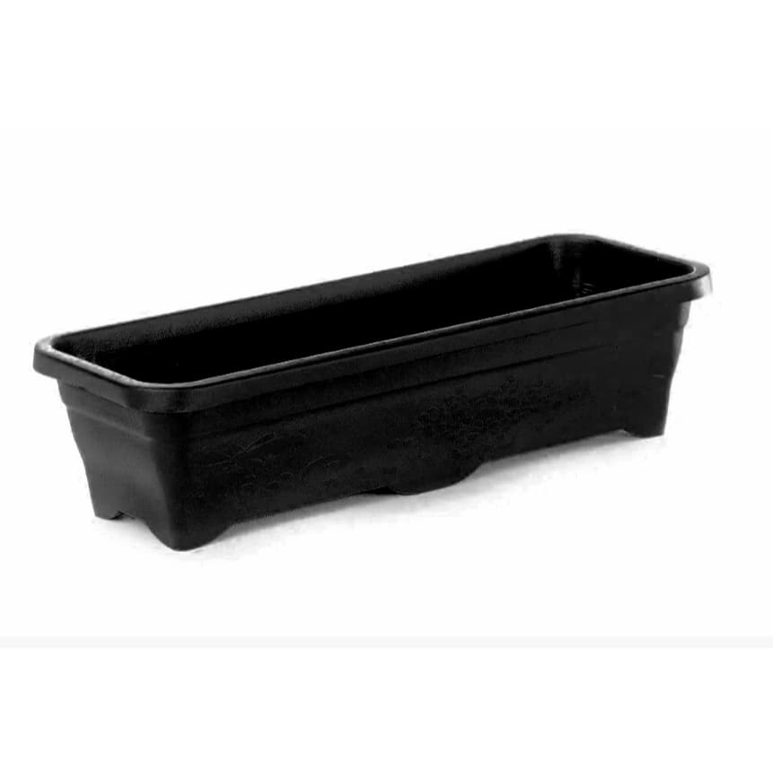 2 Vasos Jardineira Plástico Floreira Horta Vertical 36cm