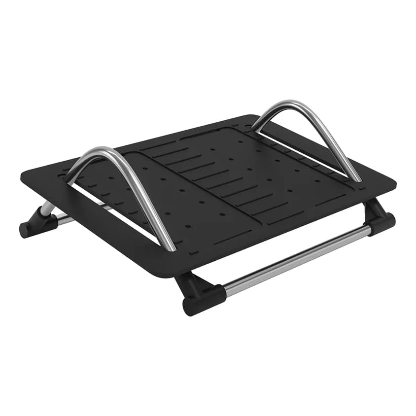 Descanso Para Pés Apoio Inclinável Antiderrapante Suporte Ergonômico Alinha Coluna e Corrige Postura