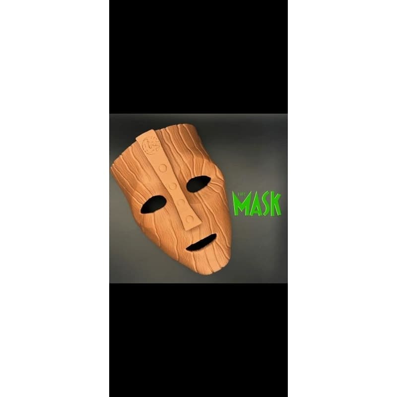 Fantasia Máscara do Máscara tamanho real.