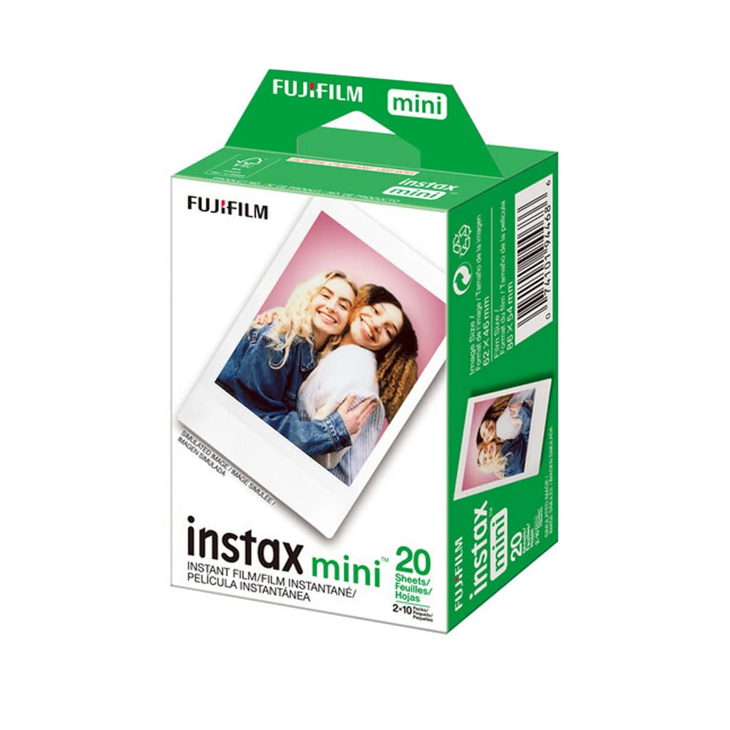 Filme Instax Mini Instantâneo Fujifilm 20 Fotos