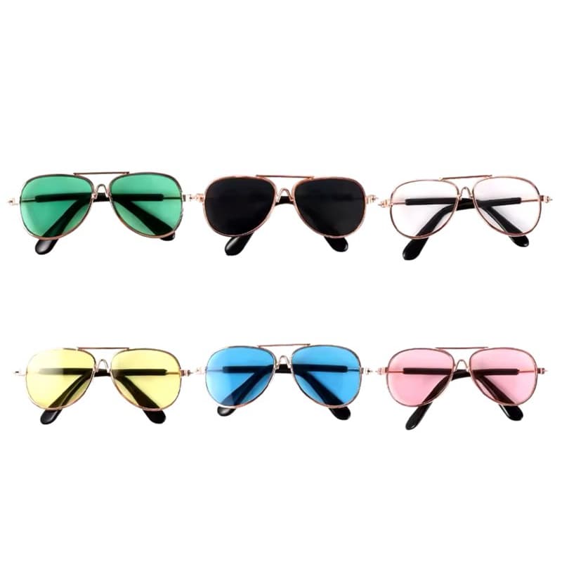 Óculos para Bebê Reborn e pet Cachorro de micro e pequeno porte e gatos