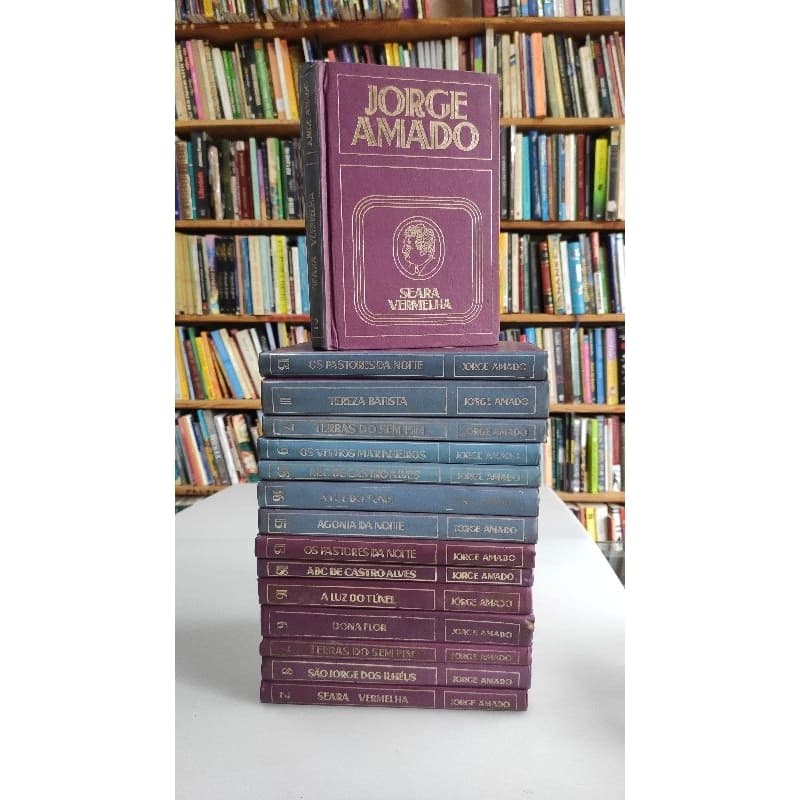 Coleção Jorge Amado - Diversos Volumes, Títulos Clássicos - Capa Dura - Literatura Brasileira
