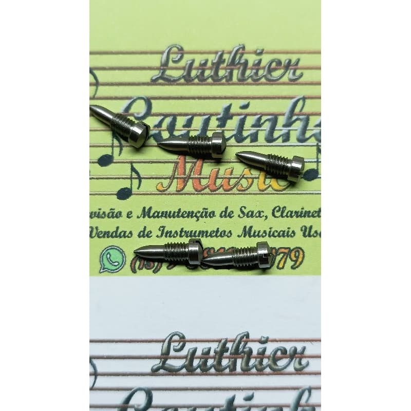 4 Parafuso de Bico com cabeça Saxofone Alto, Temos , Barítono