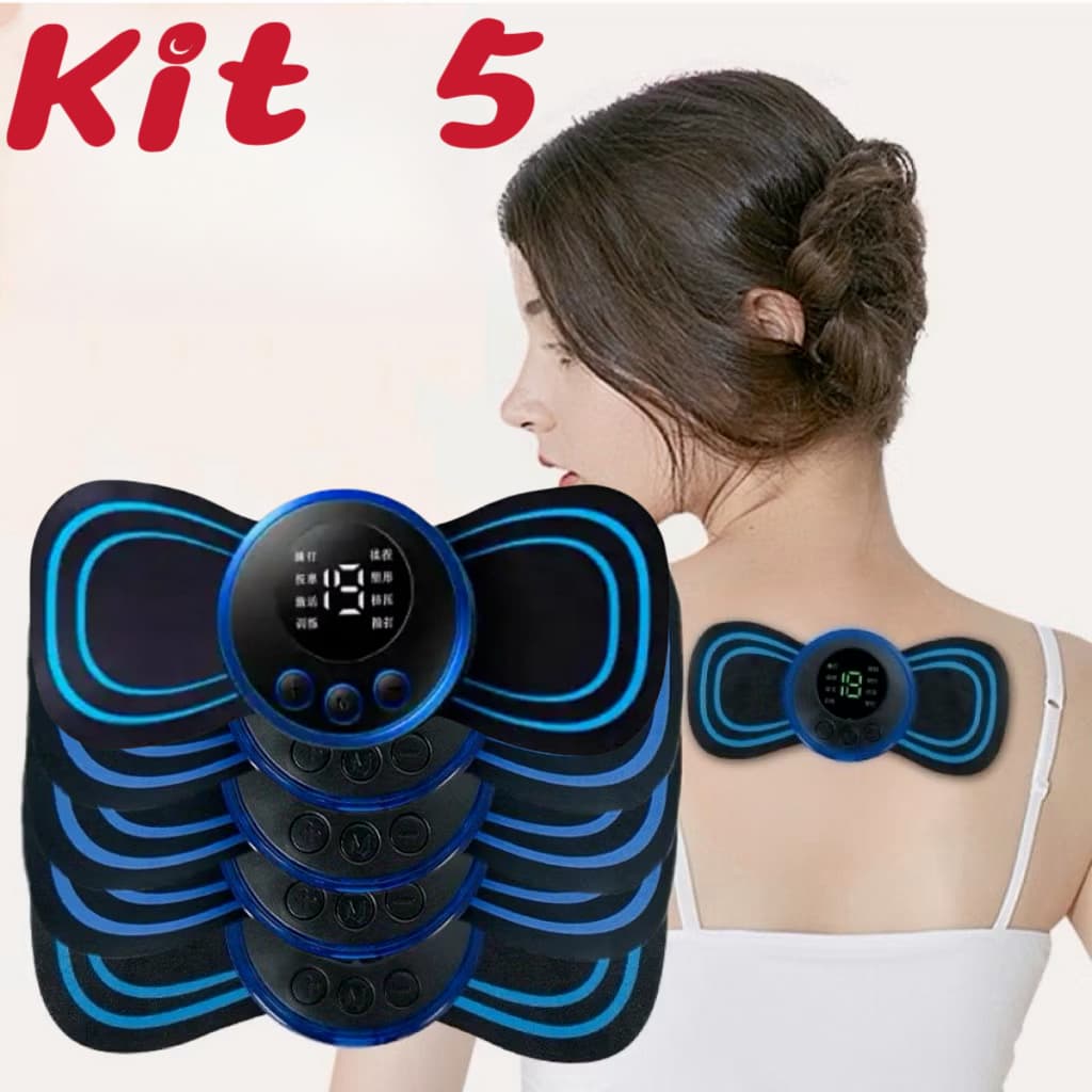 kit 5  Massageador Cervical Elétrico De Pescoço Massageador Cervical