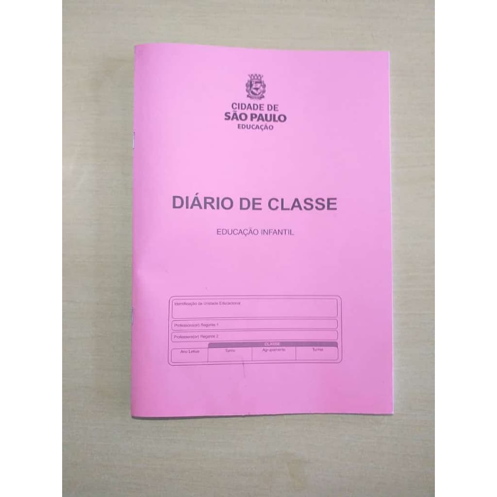 DIÁRIO DE CLASSE (CEI) CENTRO DE EDUCAÇÃO INFANTIL NOVO MODELO ROSA TAIP