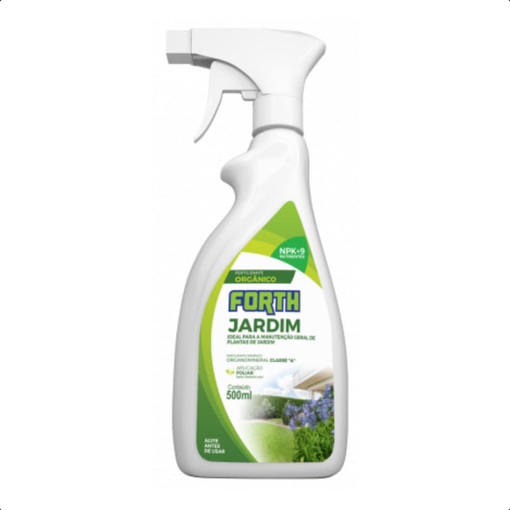Adubo Fertilizante Orgânico Forth Jardim 500ml Pronto Uso Crescimento Manutenção NPK