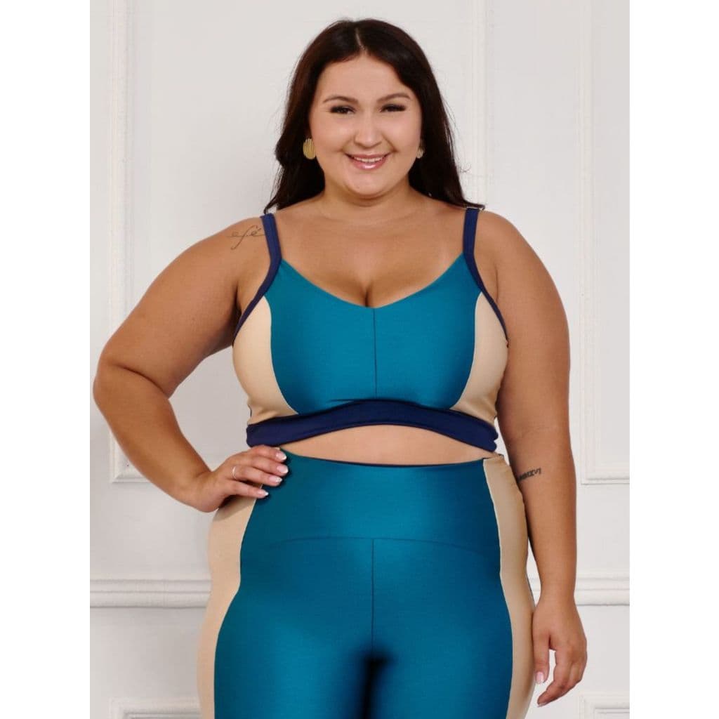 Top Feminino Academia Fitness Treino de malhar  Plus size 11200