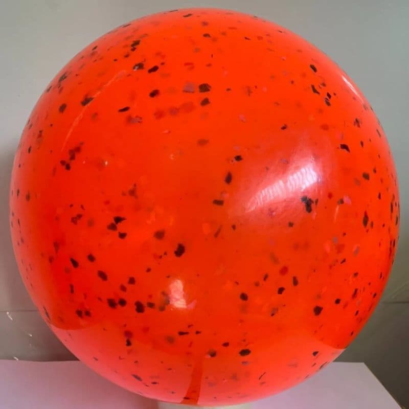 Bola de vinil confete 40cm