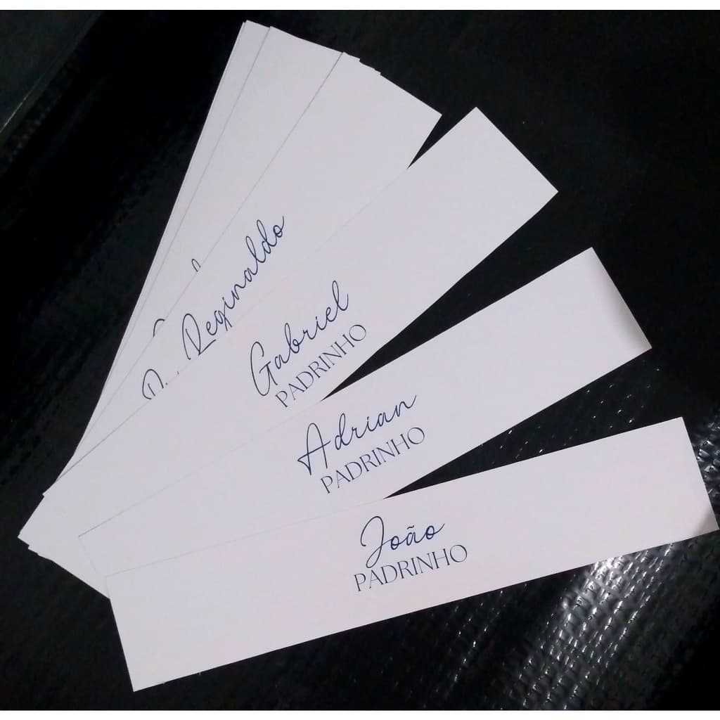 Tag para gravata padrinhos casamento