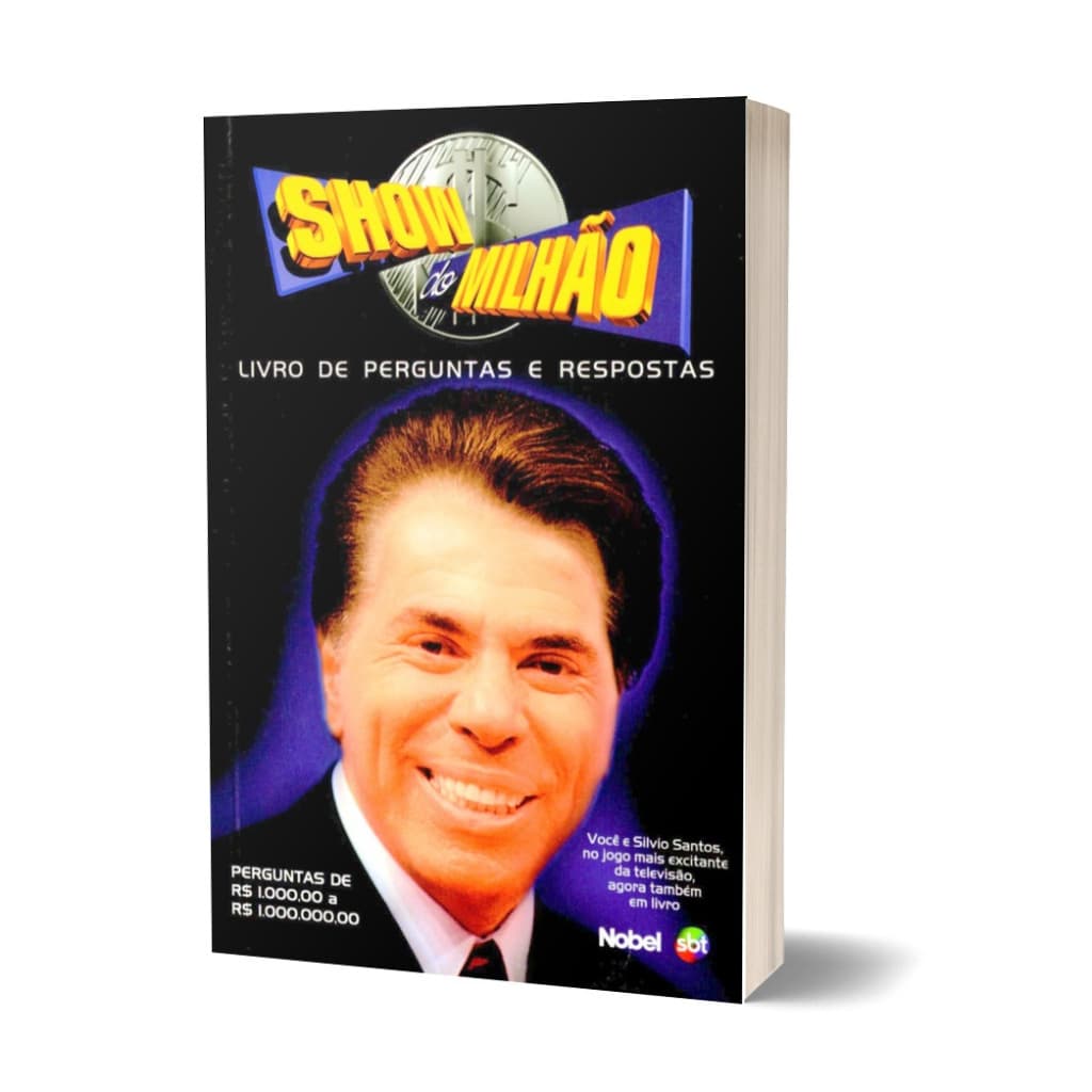 Livro - Show do Milhão: Livro de Perguntas e Respostas  /  Editora Nobel