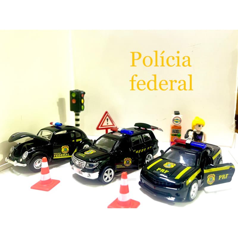 Miniatura Carro  Policia  Escala 1:32