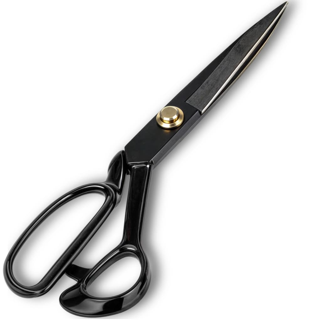 Tesoura de Alfaiate Corte Costura Titanium Profissional Costureira Tapeceiro Crina