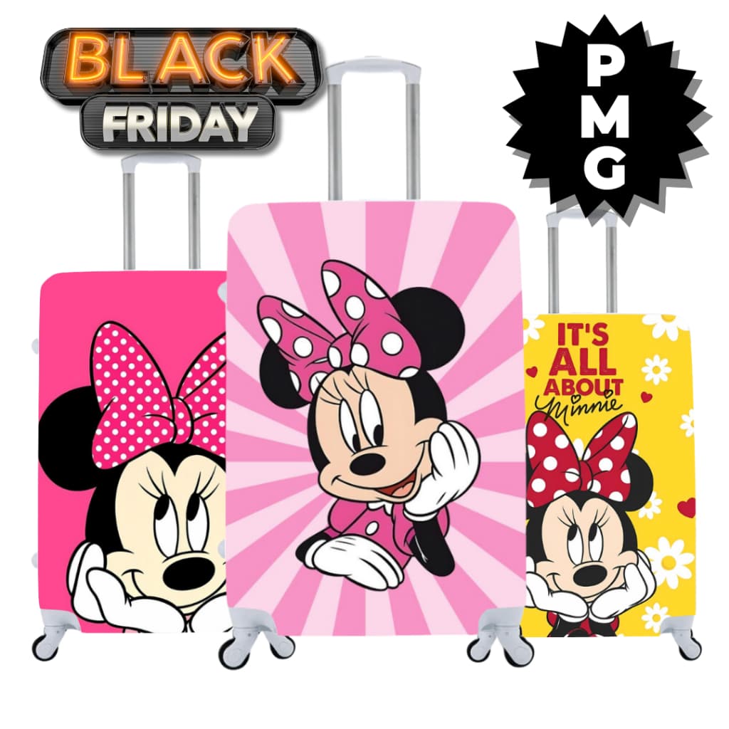 Capas de Mala para Viagem Protetora Estampas de Desenhos