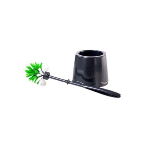 Escova Sanitária Preta ou Branca Chique Com Suporte