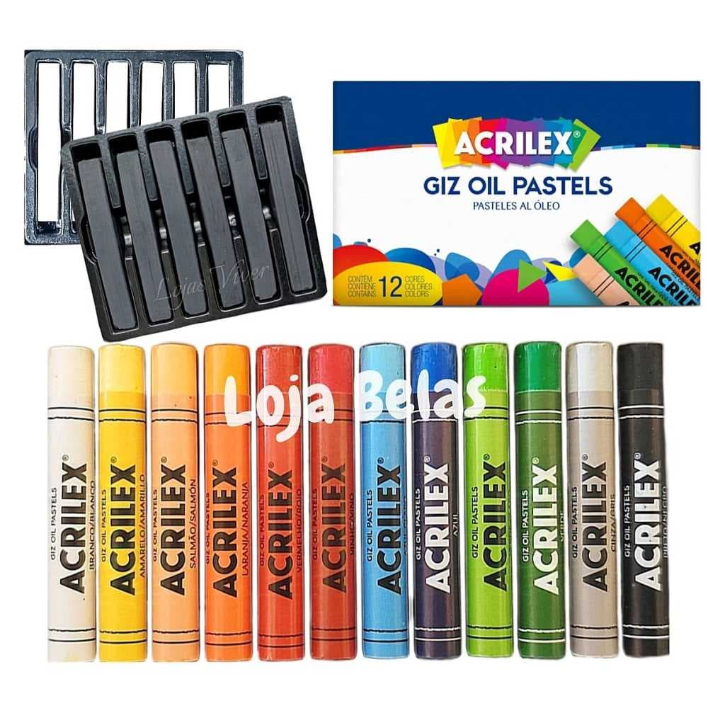 Giz Pastel Seco / Oleoso - Acrilex