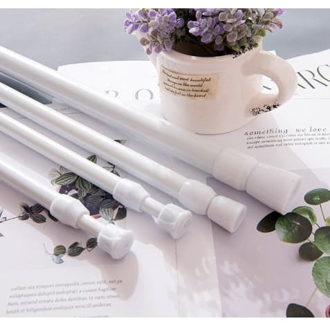 Varão Extensivo Ajustável  para Cortina de Box Banheiro 1,1x2m