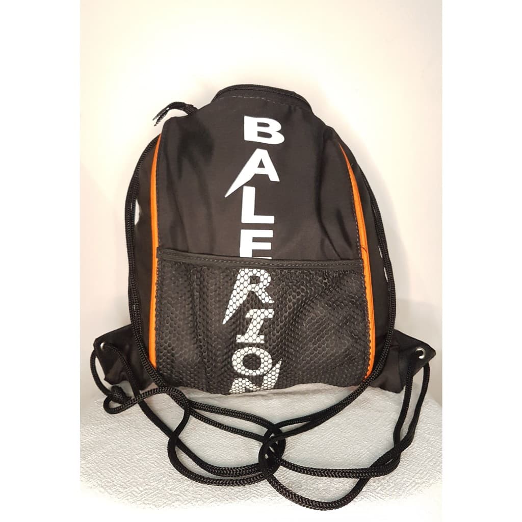 Mochila Saco Esporte Bolsa Academia Passeio Unisex Preta  e Amarela