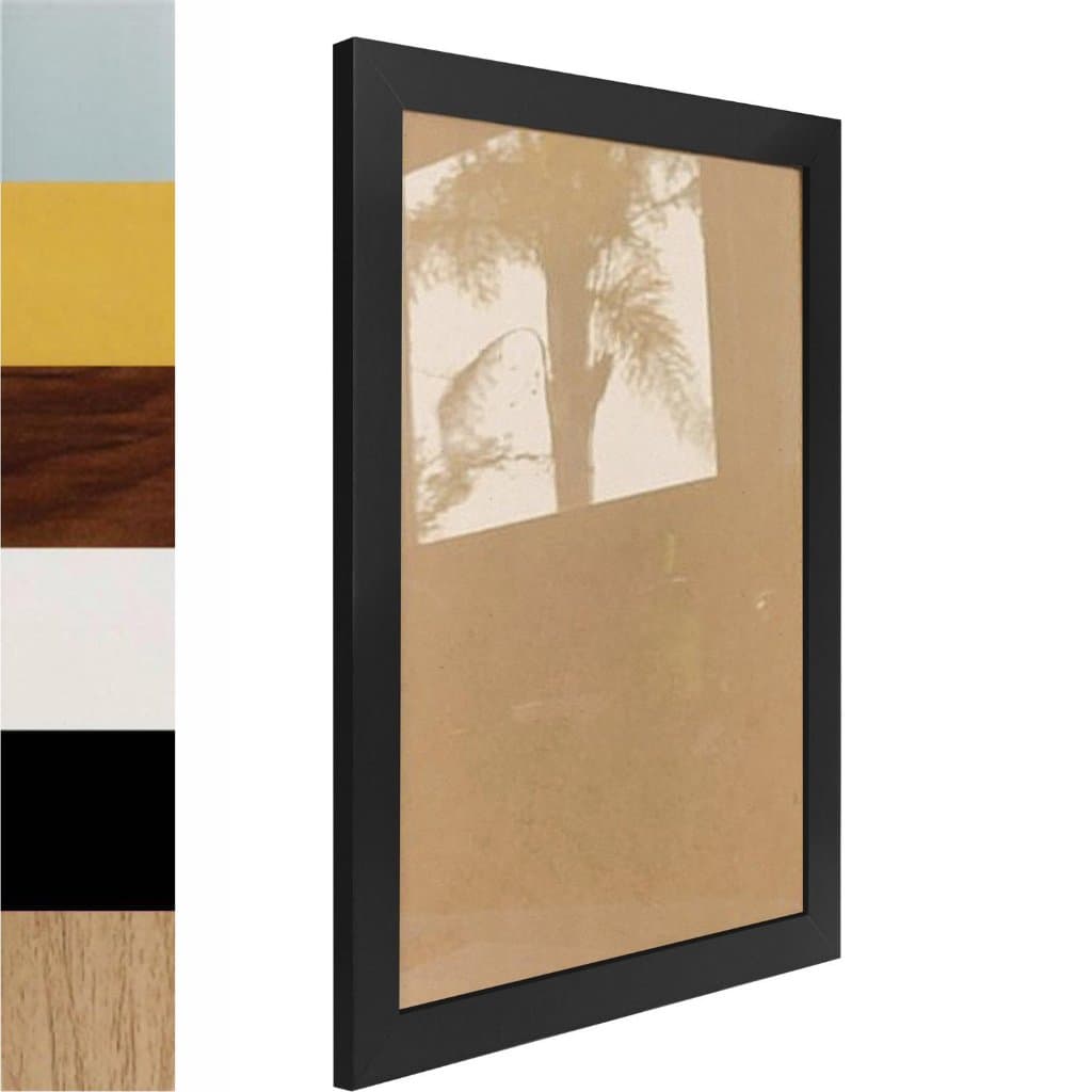 Moldura Lisa Para Quadros Revestida com Fundo MDF e Acetato 2x1