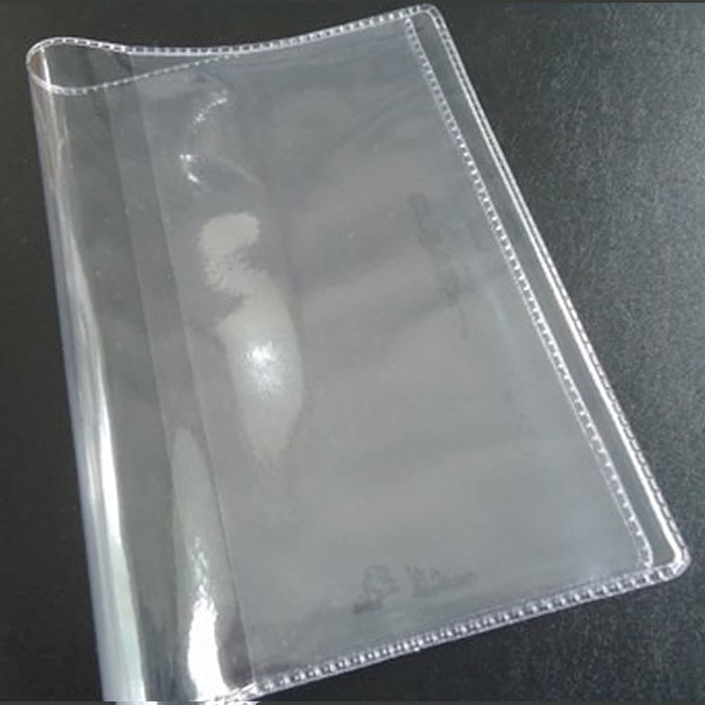 Kit com 05 Capas Plásticas Transparentes Protetoras para Bíblias 02 capas  Nº 8 e 03 capas N° 06