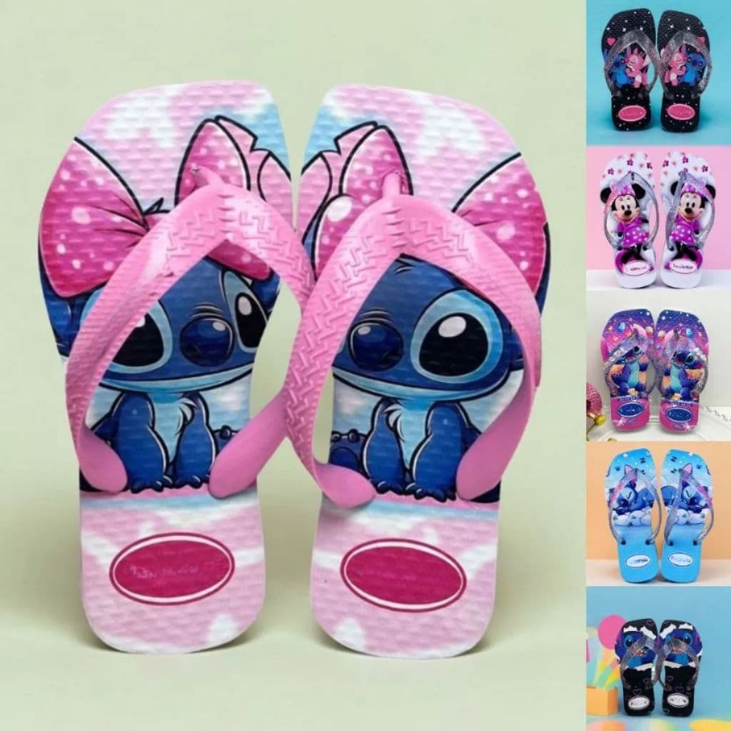 Chinelo Infantil Feminino Barato Chinelo De Dedo Sandália Menina