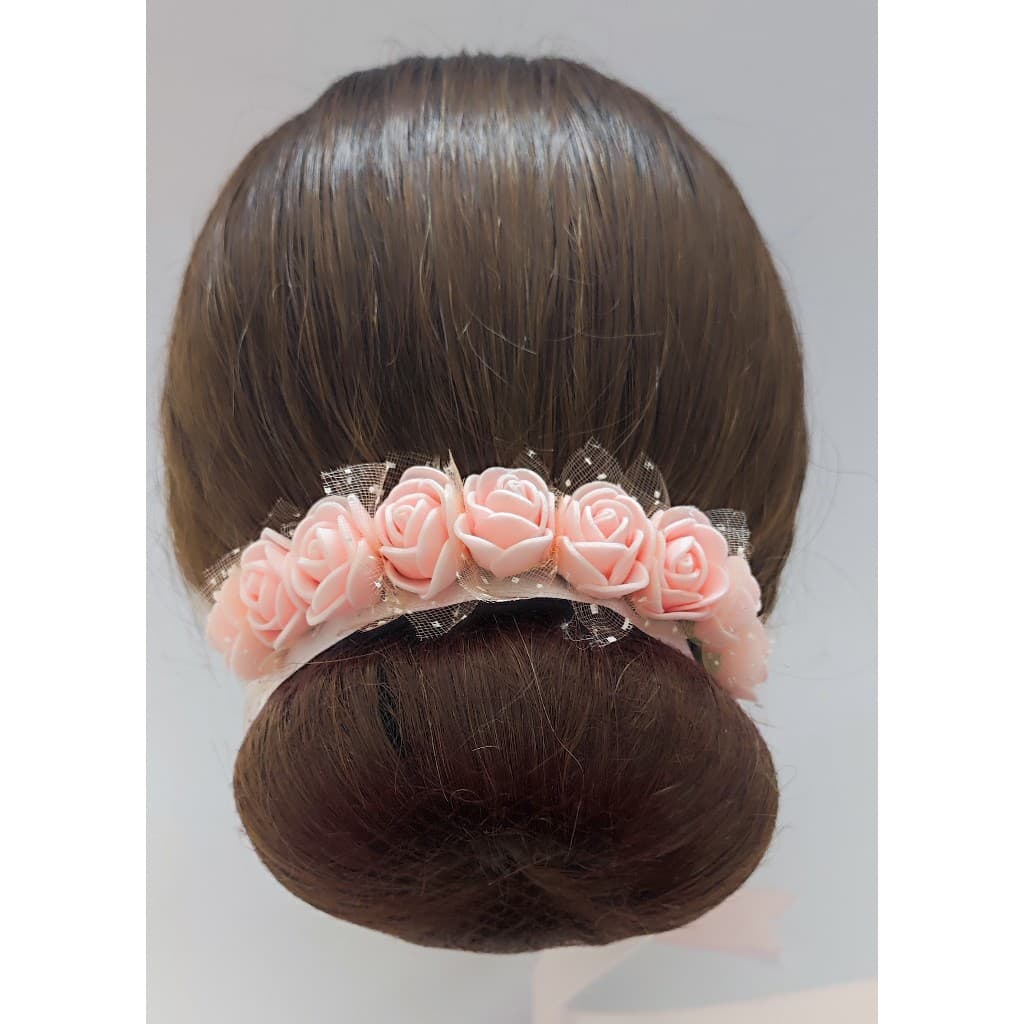 Porta Coque Bailarina com flores de EVA diversas cores - tamanho P