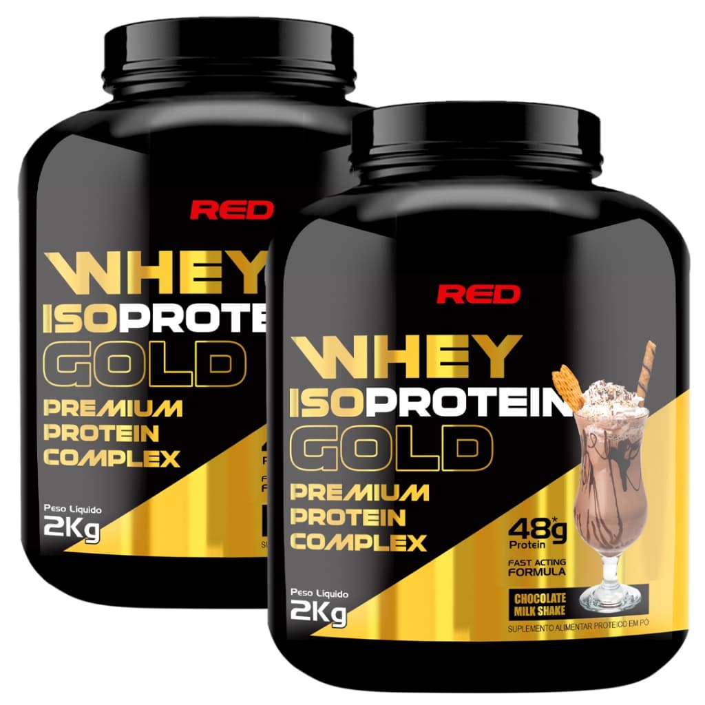2X Isoprotein Gold 2kg - Whey Protein Isolado e Concentrado Blend