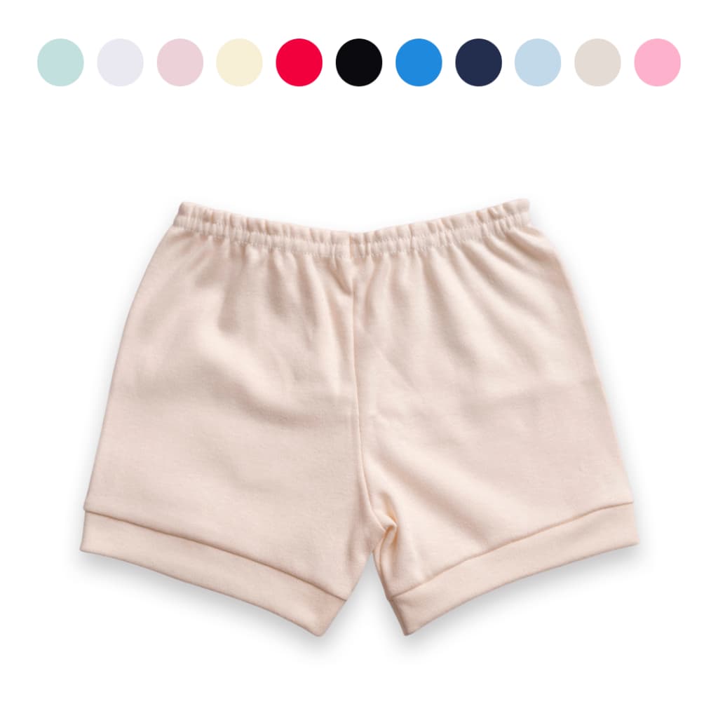 SHORT TAPA FRALDA Bebê  SUEDINE 100% ALGODÃO