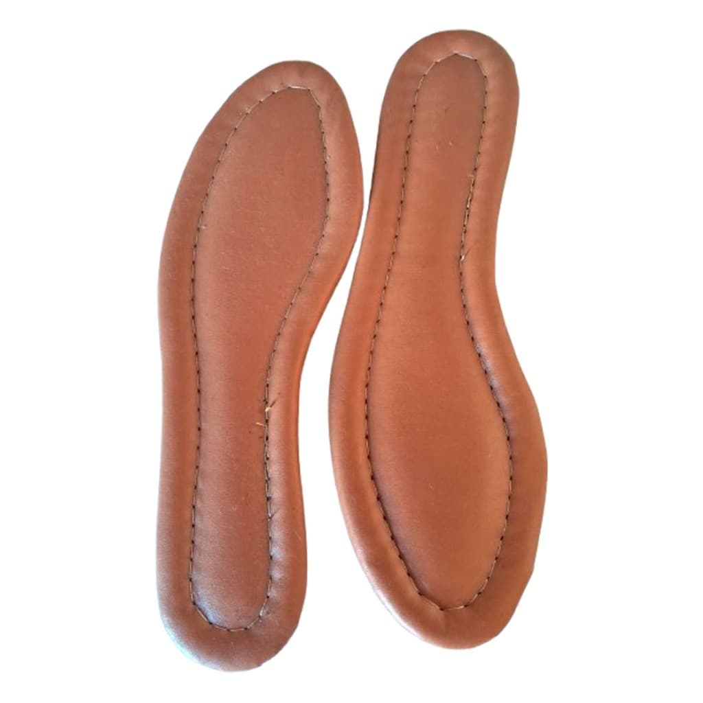 Palmilhas Para Sapatilhas Confort Caramelo Bico Redondo.