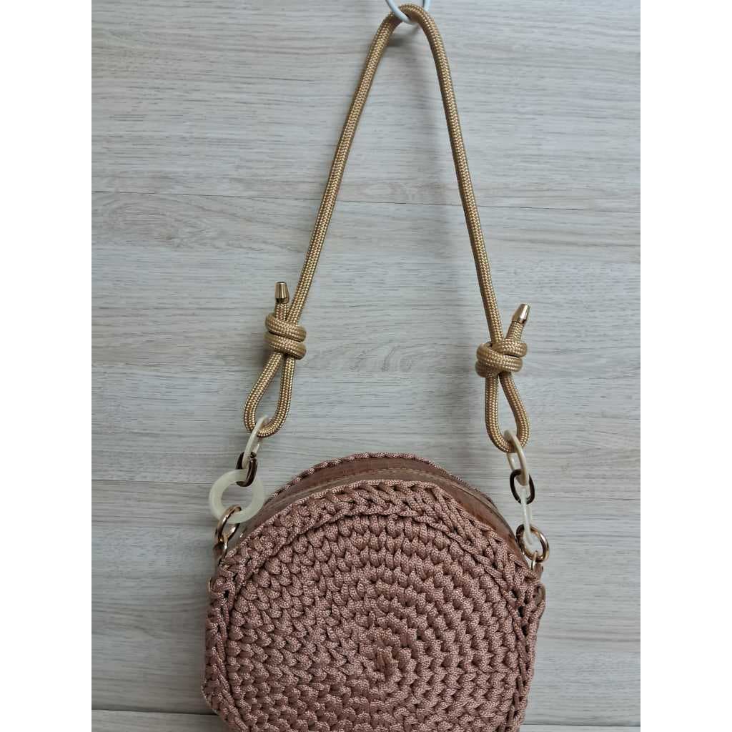 Alça de Cordão Náutico com elos de resina 80cm, para bolsas