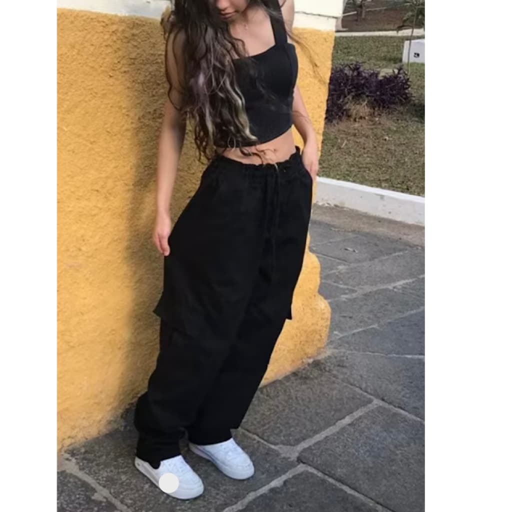 Calça Cargo Feminina Masculina Tecido Premium 100% Promocao