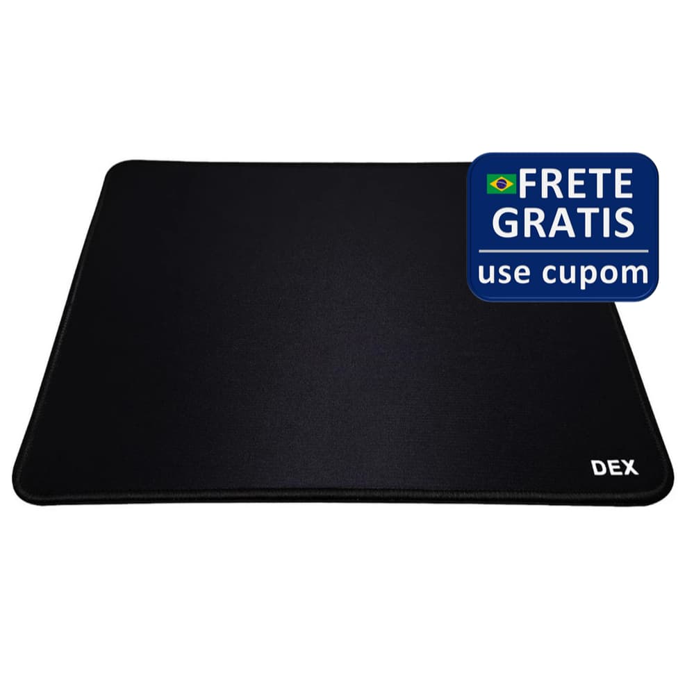 Mouse Pad Gamer 32cm X 24cm Grande Precisão Emborrachado Antiderrapante
