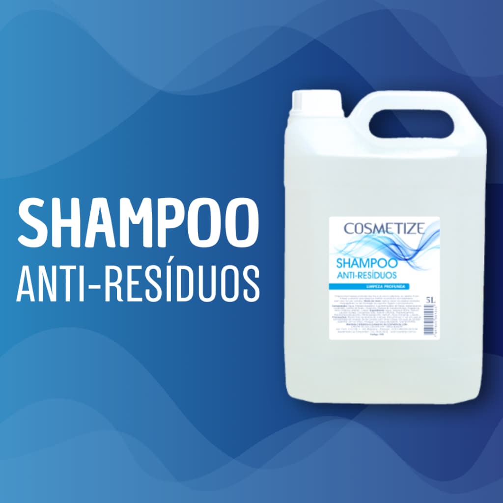 Shampoo Antiresíduos Profissional 5L Cosmetize