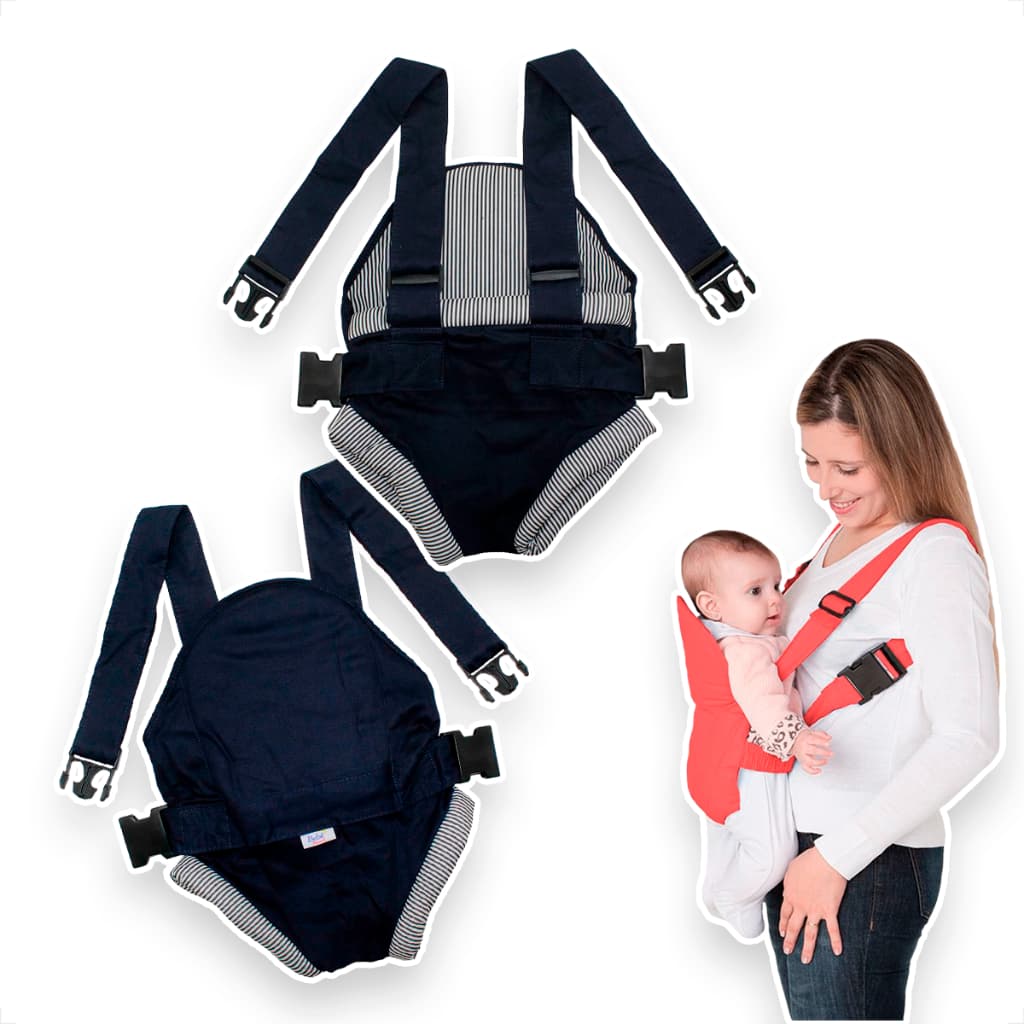 Bolsa Carregador Canguru Bebê Passeio Duas Posições Ergonômico