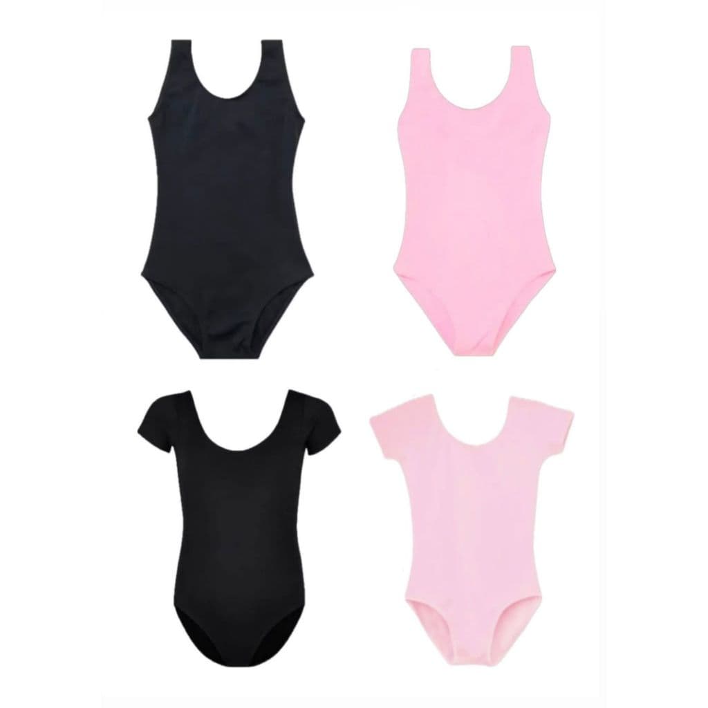 Kit Ballet 2 itens/ Collant Regata & Collant Meia Manga (tam. 02 ao 18) *ENVIO RAPIDO*