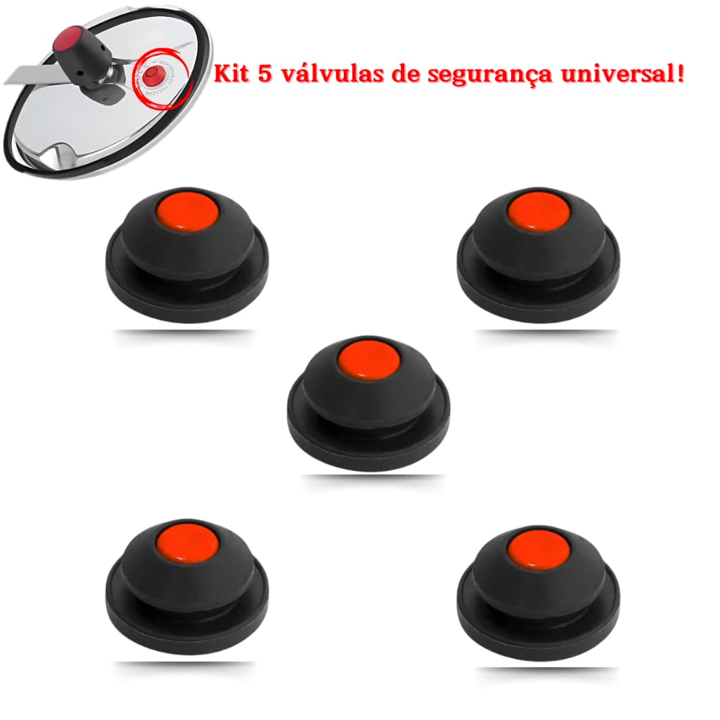 5 Selo Válvula Repetitiva Panela Pressão Clock 4