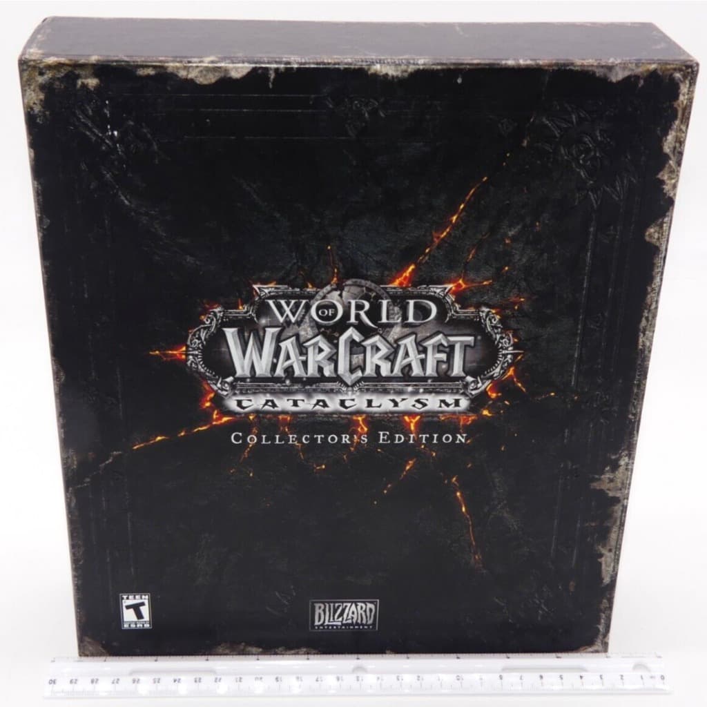 World of Warcraft Cataclysm Collector's Edition - Game PC Notebook Gamer Jogo RPG USADO Completo Importado EUA Inglês