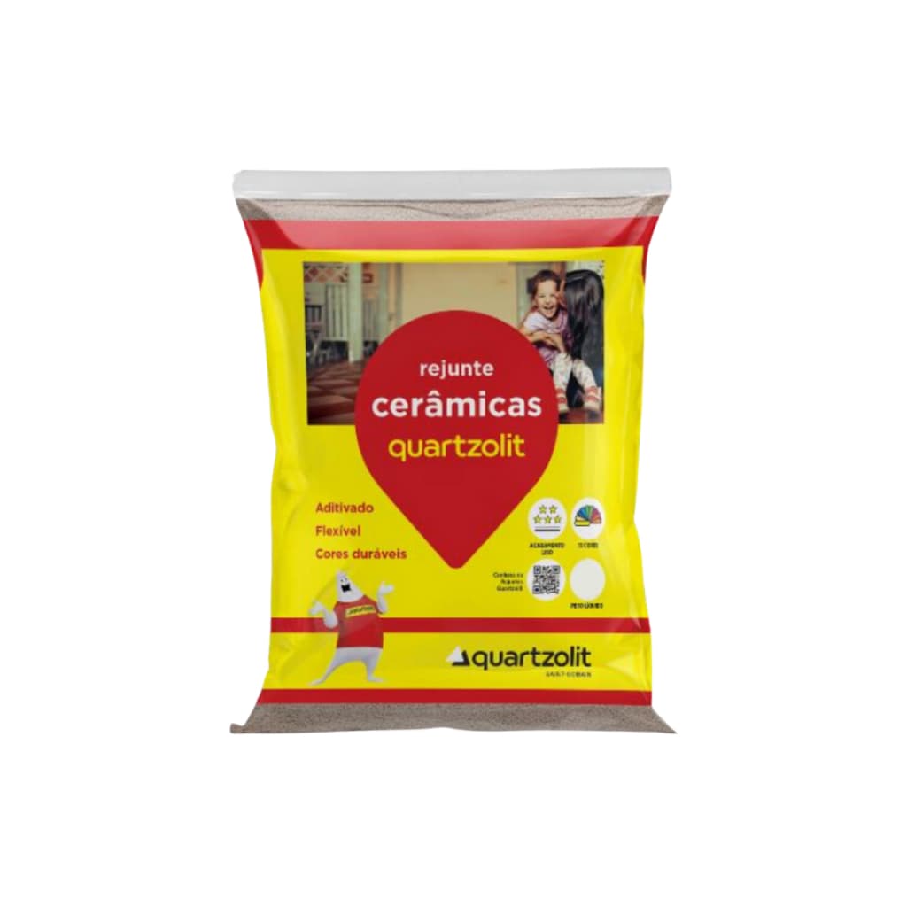 Rejunte Cerâmicas 5kg Quartzolit - Cores