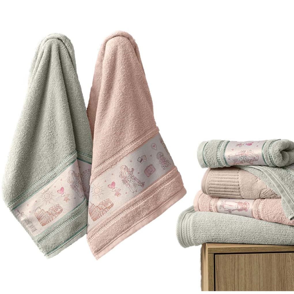 Kit Toalhas Banho Infantil 2 Peças Karsten